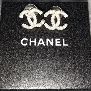 Authentic Gold Chanel Earrings